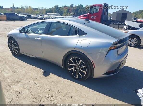 JTDACACU3R3035983 2024 TOYOTA PRIUS PRIME Silver Rear left