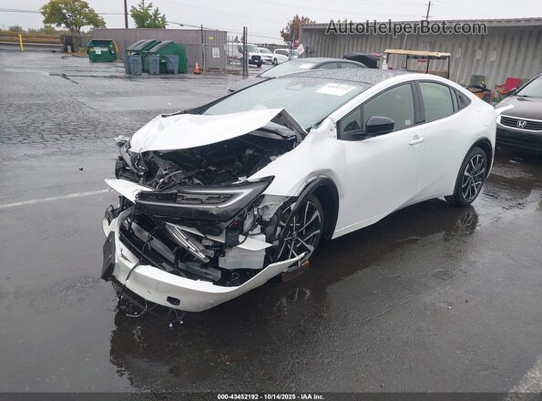 JTDACACU4R3025222 2024 TOYOTA PRIUS PRIME White Передня ліва чверть