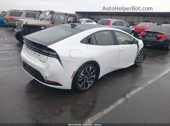 JTDACACU4R3025222 2024 TOYOTA PRIUS PRIME White Задня права чверть