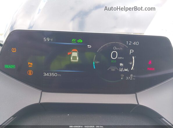 JTDACACU7P3006869 2023 TOYOTA PRIUS PRIME Black Հետևի նստատեղերի տեսք