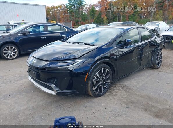 JTDACACU7P3006869 2023 TOYOTA PRIUS PRIME Black Առջևի ձախ երեք քառորդ տեսարան