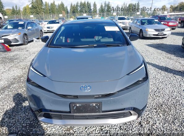 JTDACACU9R3017326 2024 TOYOTA PRIUS PRIME Gray უკანა სალონის ხედი