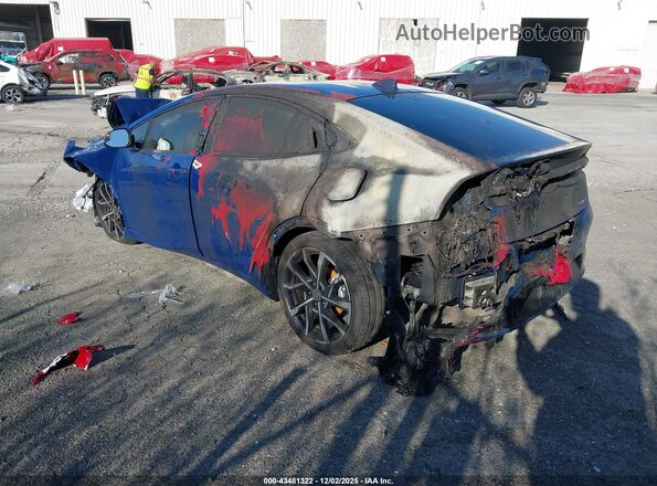 JTDACACU9S3040420 2025 TOYOTA PRIUS PLUG-IN HYBRID Blue Rear left