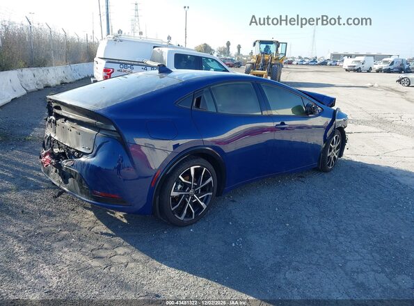 JTDACACU9S3040420 2025 TOYOTA PRIUS PLUG-IN HYBRID Blue Rear right