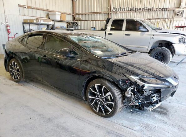 JTDACACUXS3042189 2025 TOYOTA PRIUS Black Przód prawy
