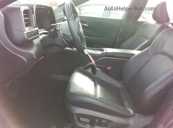 JTDAFAAF2P3003387 2023 TOYOTA CROWN Gray Вид салону спереду