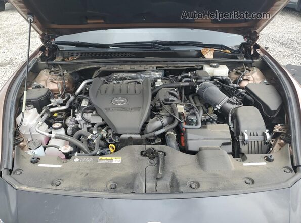 JTDAFAAF9P3001300 2023 TOYOTA CROWN Brown უკანა სალონის ხედი