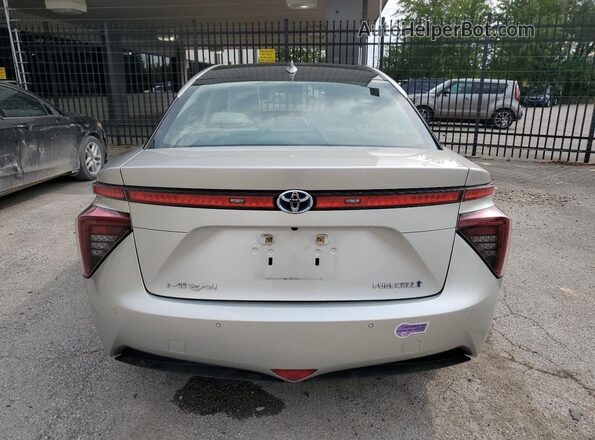 JTDBVRBD0JA005225 2018 TOYOTA MIRAI Silver უკანა ხედი