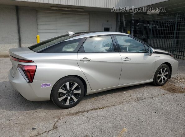 JTDBVRBD0JA005225 2018 TOYOTA MIRAI Silver უკანა მარჯვენა