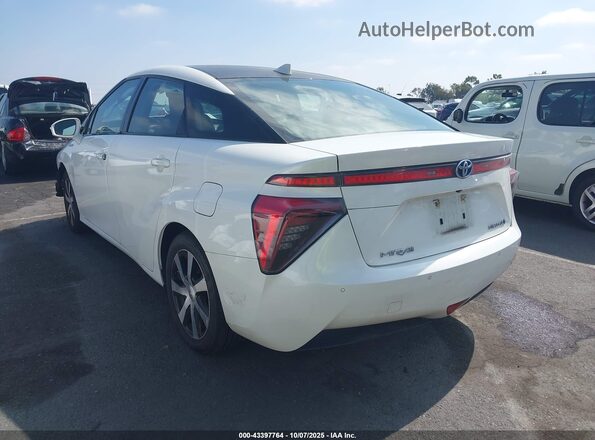 JTDBVRBD1HA001565 2017 TOYOTA MIRAI White Trasero izquierdo
