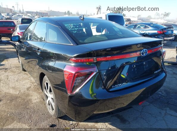 JTDBVRBD2LA008159 2020 TOYOTA MIRAI Black უკანა მარცხენა