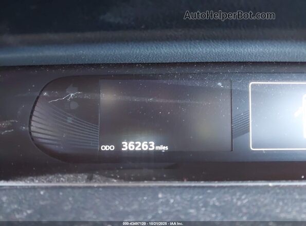 JTDBVRBD2LA008159 2020 TOYOTA MIRAI Black უკანა სავარძლების ხედი