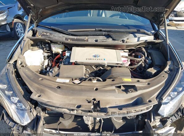 JTDBVRBD2LA008159 2020 TOYOTA MIRAI Black უკანა ხედი