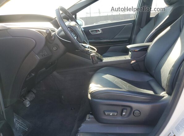 JTDBVRBD3HA003429 2017 TOYOTA MIRAI White Widok wnętrza z przodu