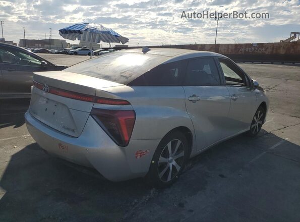 JTDBVRBD4HA002841 2017 TOYOTA MIRAI Silver Հետևի աջ