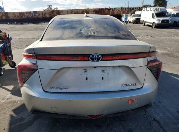 JTDBVRBD4HA002841 2017 TOYOTA MIRAI Silver Հետևի տեսք