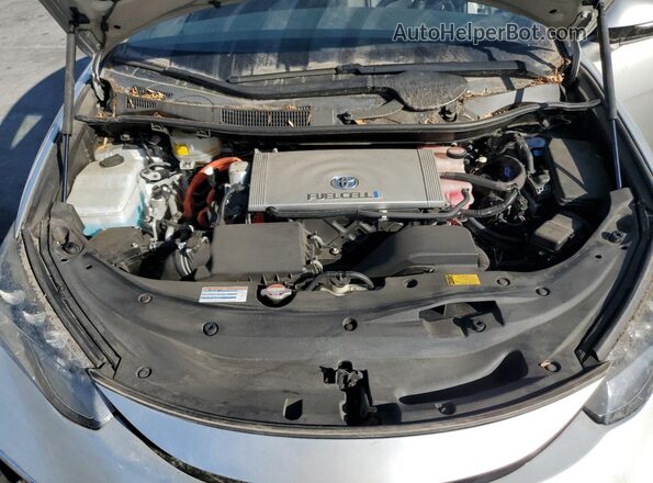 JTDBVRBD4HA002841 2017 TOYOTA MIRAI Silver Սալոնի հետևի տեսք