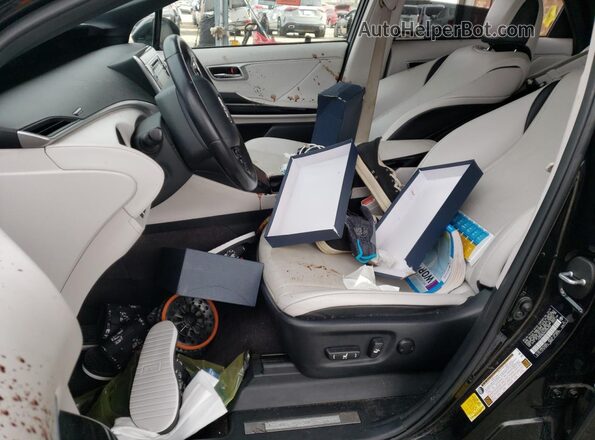 JTDBVRBD4KA006458 2019 TOYOTA MIRAI Black Widok wnętrza z przodu
