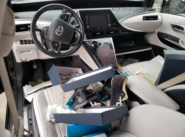 JTDBVRBD4KA006458 2019 TOYOTA MIRAI Black Widok deski rozdzielczej