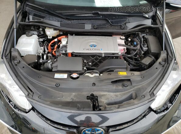 JTDBVRBD4KA006458 2019 TOYOTA MIRAI Black Widok wnętrza z tyłu