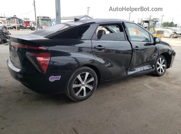 JTDBVRBD4KA006458 2019 TOYOTA MIRAI Black Tył prawy
