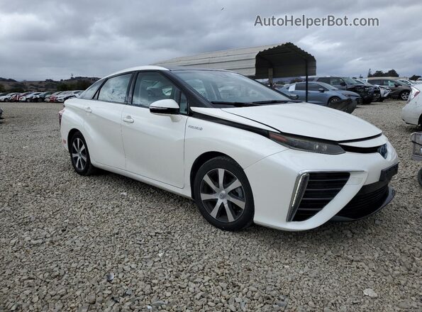 JTDBVRBD5KA007800 2019 TOYOTA MIRAI White წინა მარჯვენა