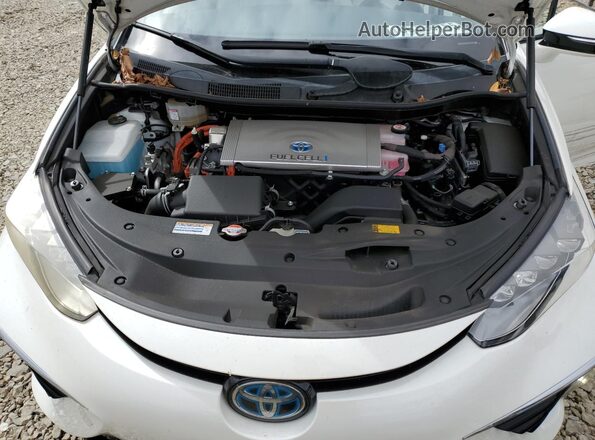 JTDBVRBD5KA007800 2019 TOYOTA MIRAI White უკანა სალონის ხედი