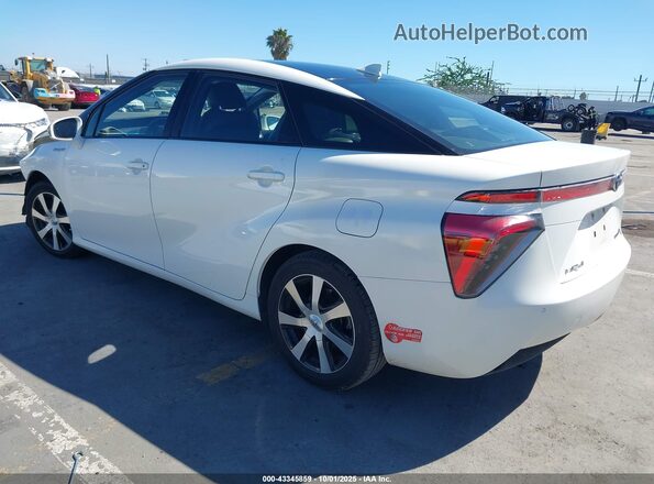 JTDBVRBD6HA001593 2017 TOYOTA MIRAI White Հետևի ձախ