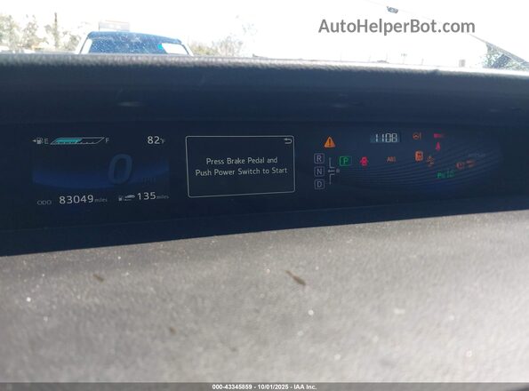 JTDBVRBD6HA001593 2017 TOYOTA MIRAI White Հետևի նստատեղերի տեսք