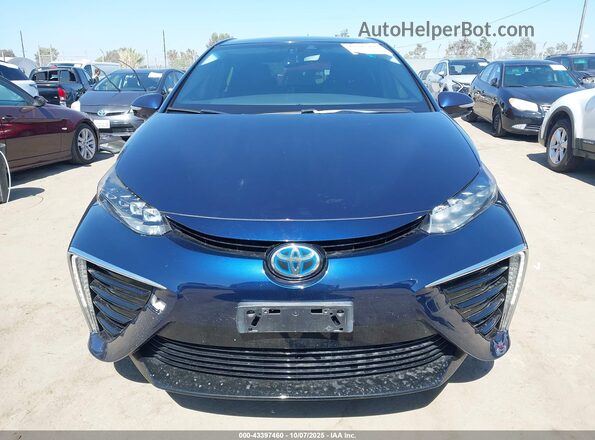 JTDBVRBD6HA002517 2017 TOYOTA MIRAI Dark Blue Вид щитка приладів