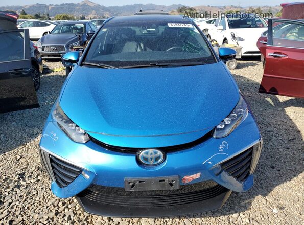 JTDBVRBD7HA002395 2017 TOYOTA MIRAI Blue Вид спереду