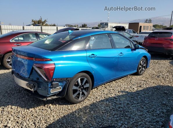 JTDBVRBD7HA002395 2017 TOYOTA MIRAI Blue Задня права чверть
