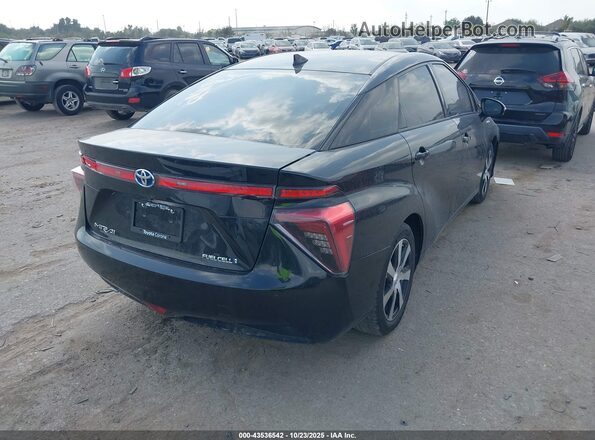 JTDBVRBD7HA003739 2017 TOYOTA MIRAI Black Հետևի աջ