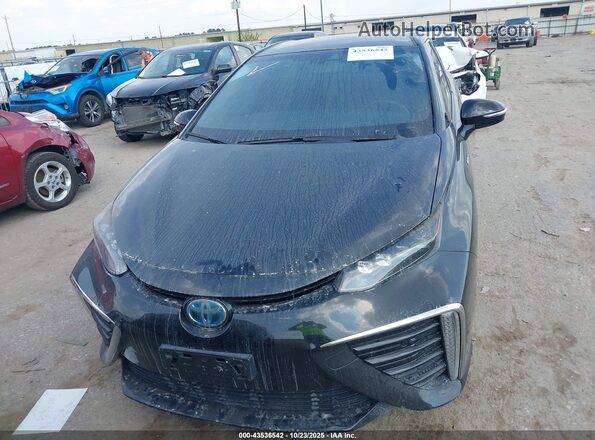 JTDBVRBD7HA003739 2017 TOYOTA MIRAI Black Դիմացի տեսք