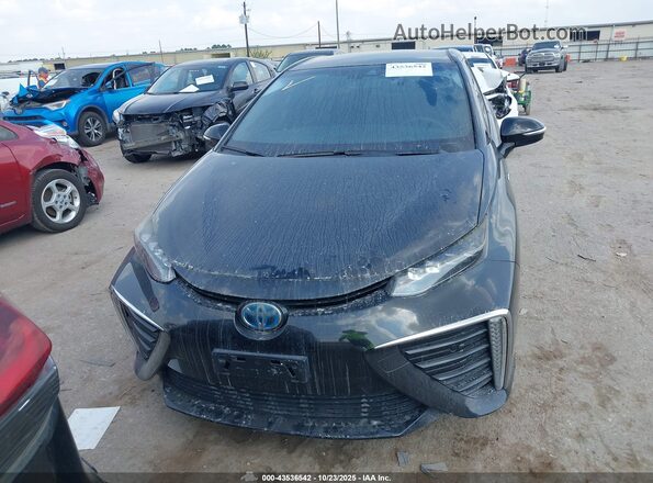 JTDBVRBD7HA003739 2017 TOYOTA MIRAI Black Սարքավորումների վահանակի տեսք