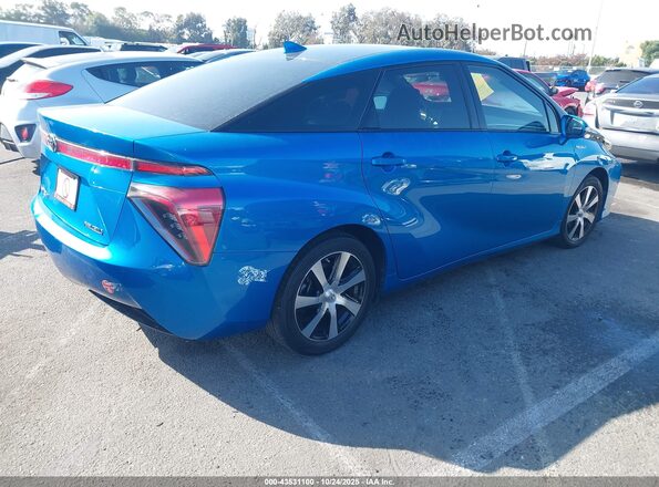JTDBVRBD7JA005481 2018 TOYOTA MIRAI Blue Tył prawy