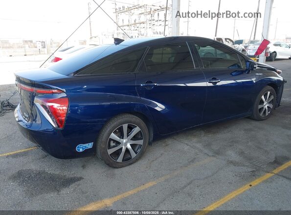 JTDBVRBD7LA008254 2020 TOYOTA MIRAI Blue Задня права чверть