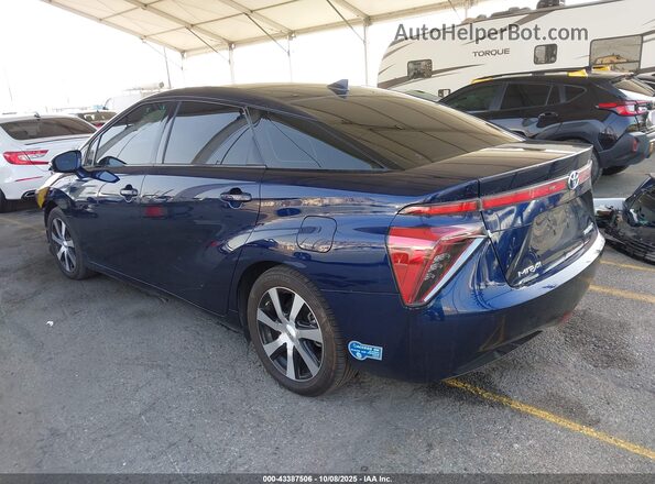 JTDBVRBD7LA008254 2020 TOYOTA MIRAI Blue Задня ліва чверть