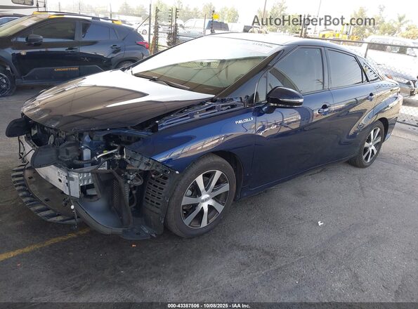 JTDBVRBD7LA008254 2020 TOYOTA MIRAI Blue Передня ліва чверть