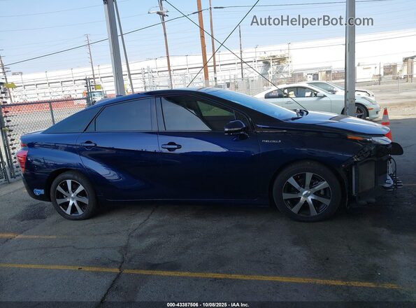 JTDBVRBD7LA008254 2020 TOYOTA MIRAI Blue Панорамний вид салону 360°