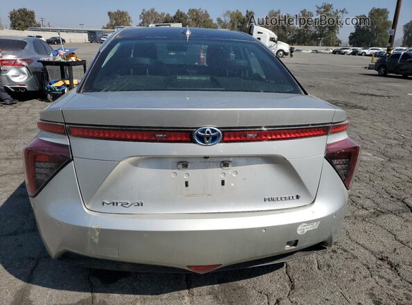 JTDBVRBD9HA001412 2017 TOYOTA MIRAI Silver Rear view