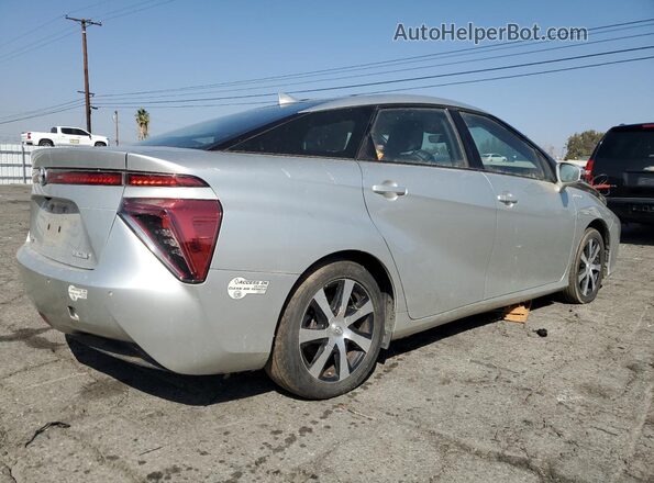 JTDBVRBD9HA001412 2017 TOYOTA MIRAI Silver Rear right