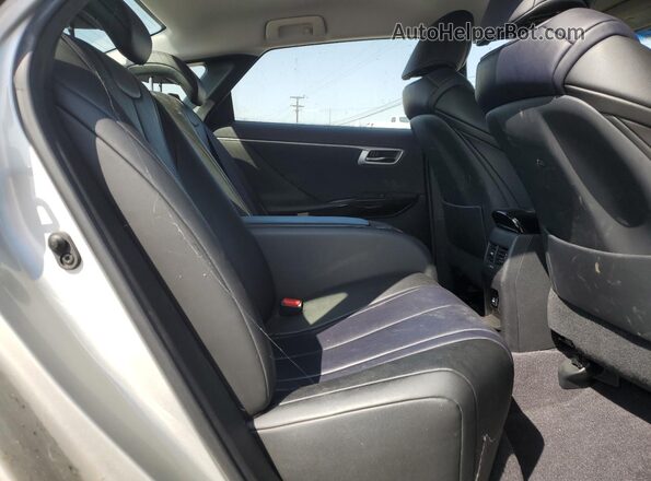 JTDBVRBD9HA001412 2017 TOYOTA MIRAI Silver Rear seats view
