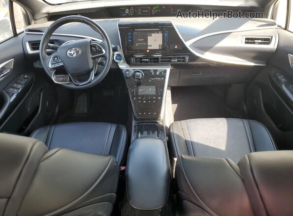 JTDBVRBD9HA001412 2017 TOYOTA MIRAI Silver Dashboard view