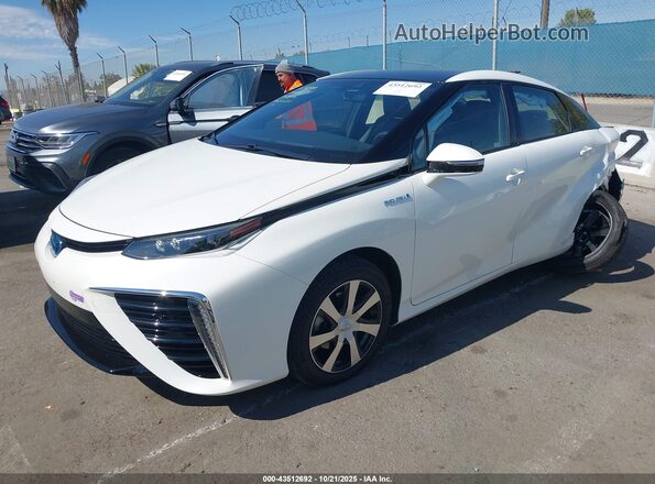 JTDBVRBD9JA005255 2018 TOYOTA MIRAI White Vista tres cuartos delantera izquierda