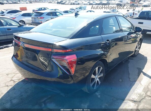JTDBVRBDXHA001919 2017 TOYOTA MIRAI Black Tył prawy