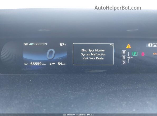 JTDBVRBDXHA001919 2017 TOYOTA MIRAI Black Widok tylnych siedzeń