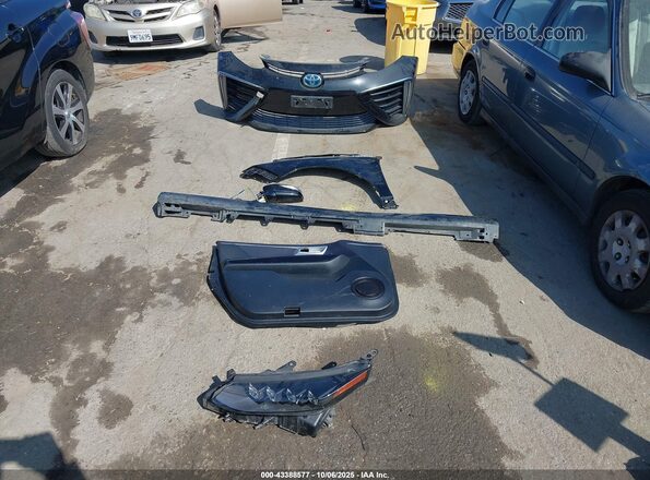 JTDBVRBDXHA001919 2017 TOYOTA MIRAI Black Widok zestawu wskaźników