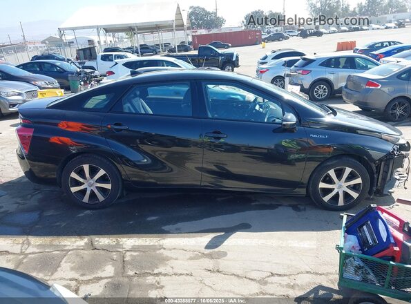 JTDBVRBDXHA001919 2017 TOYOTA MIRAI Black Widok wnętrza 360 stopni
