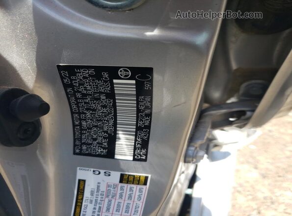 JTDEPMAE5NJ227432 2022 TOYOTA LL Серебряный Вид подкапотного пространства